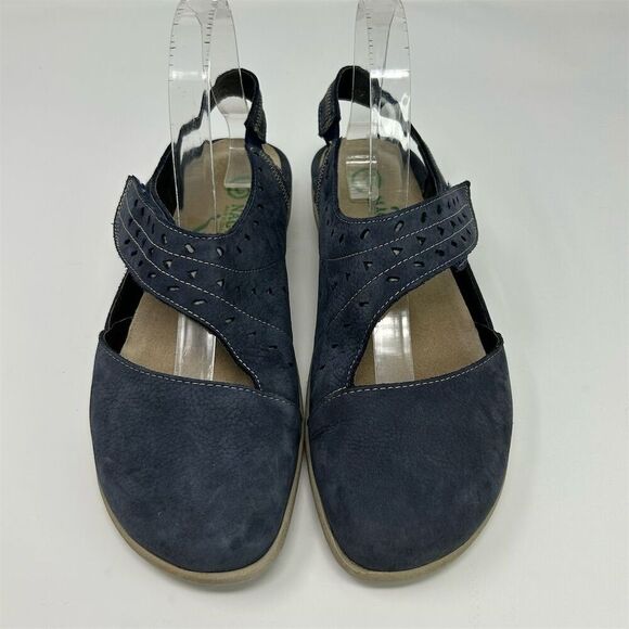 Naot Kapua Slingback Open Back Sandal Flats Blue Size 39 (US 8) Casual Shoes - Picture 4 of 13